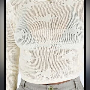Crochet sweater